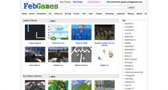 Desktop Screenshot of febgames.com