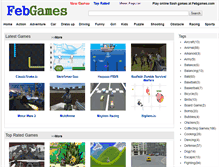 Tablet Screenshot of febgames.com